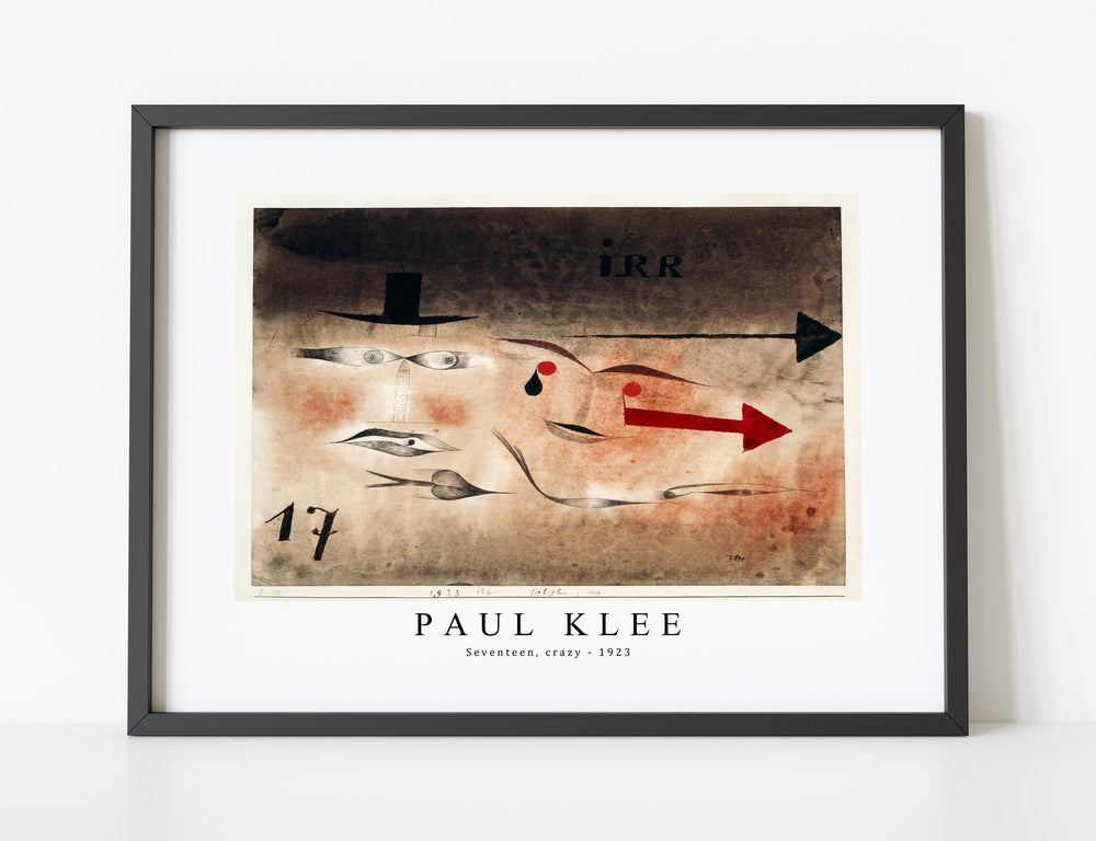 Paul Klee - Seventeen, crazy 1923