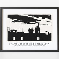 Samuel Jessurun De Mesquita - Silhouette Oostergasfabriek (Silhouet Oostergasfabriek) (1915)