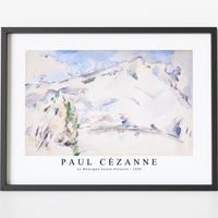 Paul Cezanne - Mont Sainte-Victoire (La Montagne Sainte-Victoire) 1900