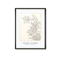
              Ohara Koson - Lilies, Ohara Koson (1920 - 1930) by Ohara Koson (1877-1945)
            