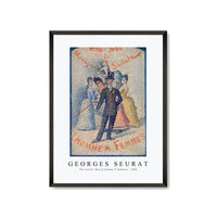 Georges Seurat - The Ladies' Man (L'Homme Ã femmes) 1890