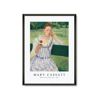 Mary Cassatt - Woman with a Red Zinnia 1891