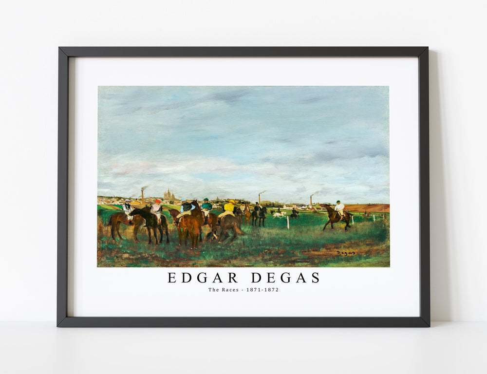 Edgar Degas - The Races 1871-1872