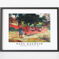 Paul Gauguin - Whispered Words (Parau Parau) 1892