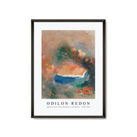 Odilon Redon - Ophelia with a Blue Wimple in the Water 1900-1905