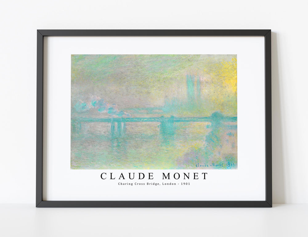 Claude Monet - Charing Cross Bridge, London 1901