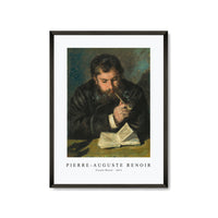 Pierre Auguste Renoir - Claude Monet 1872