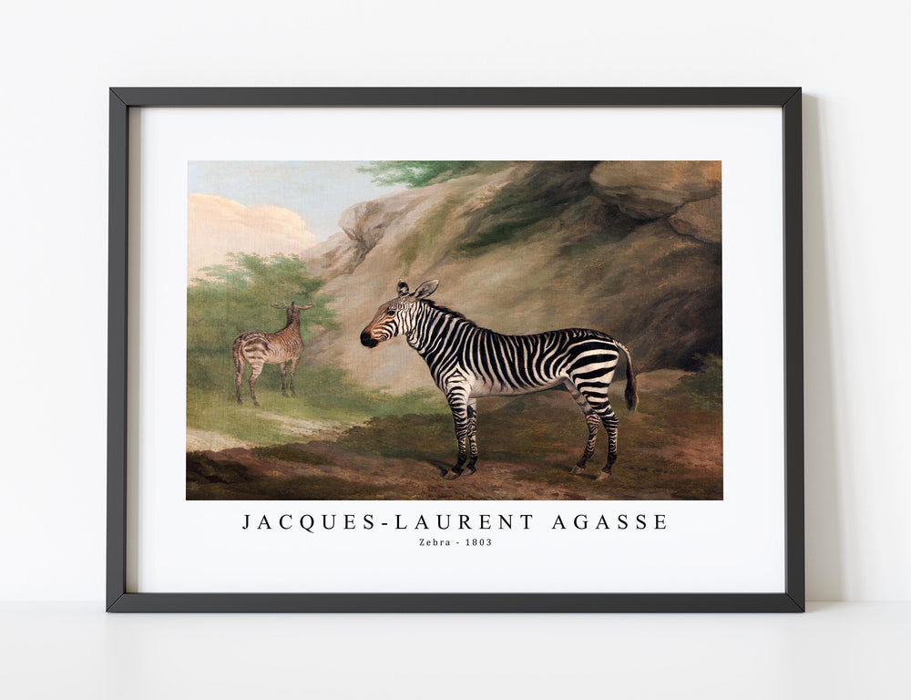 Jacques Laurent Agasse-Zebra (1803)