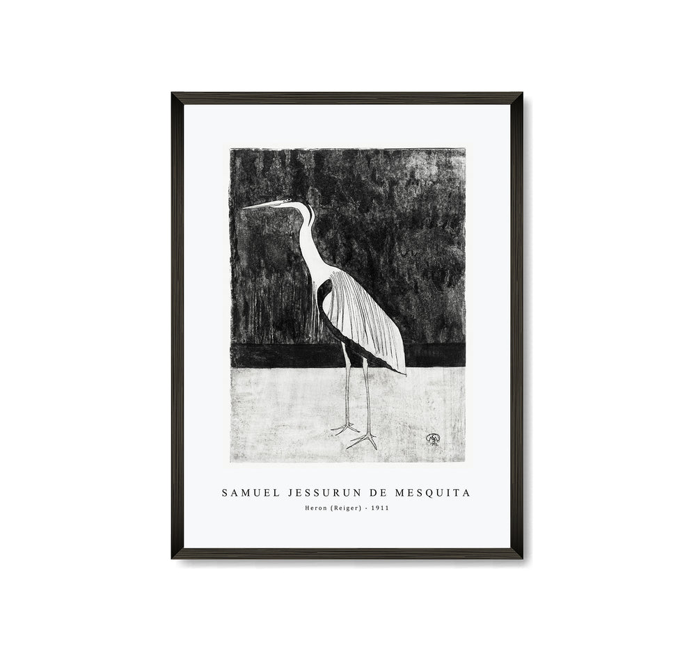 Samuel Jessurun De Mesquita - Heron (Reiger) (1911)