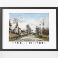 Camille Pissarro - Versailles road, Louveciennes 1870