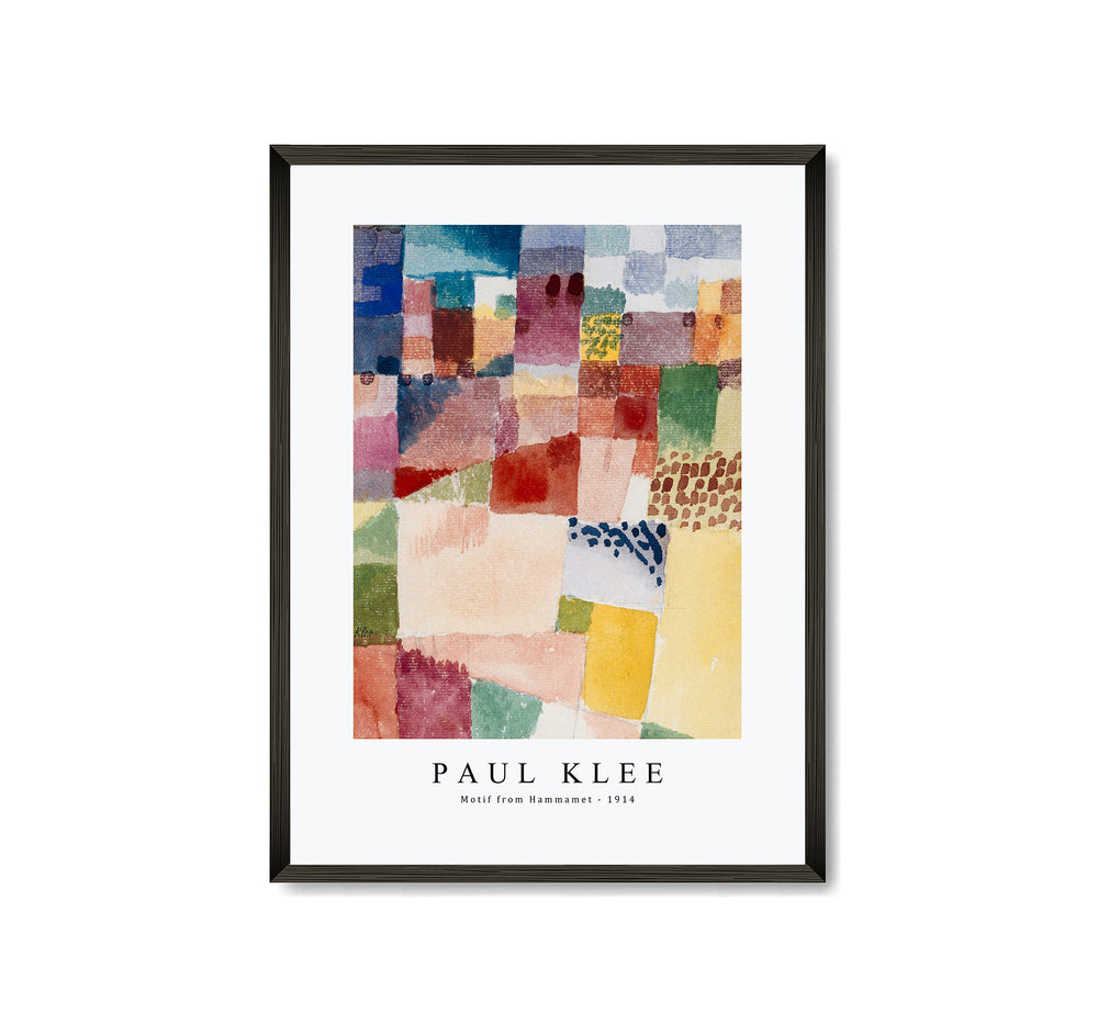 Paul Klee - Motif from Hammamet 1914