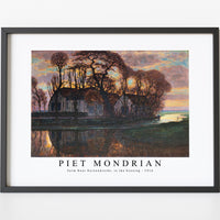 Piet Mondrian - Farm Near Duivendrecht, in the Evening 1916