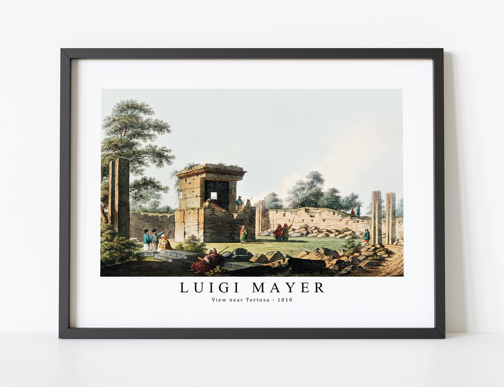 Luigi Mayer - View near Tortosa 1810