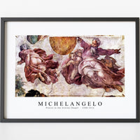 Michelangelo - Fresco in the Sistine Chapel  1508-1512
