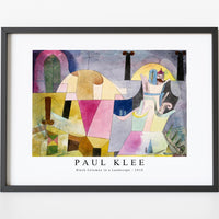 Paul Klee - Black Columns in a Landscape 1919