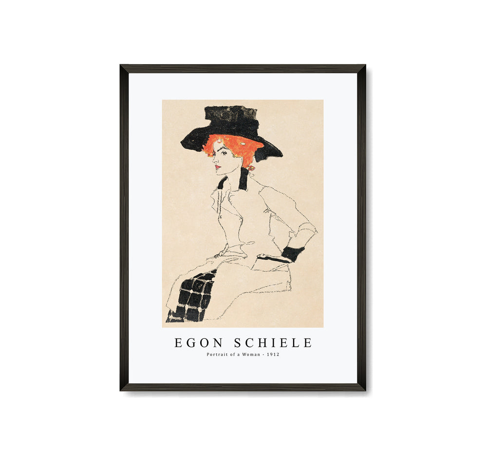 Egon Schiele - Portrait of a Woman 1912