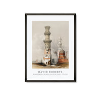 
              David Roberts - Ruined mosques in the desert west of the Citadel-1796-1864
            