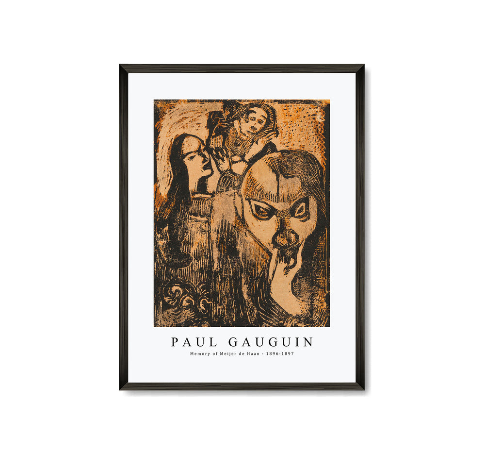 Paul Gauguin - Memory of Meijer de Haan 1896-1897
