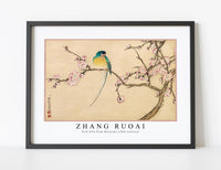 
              Zhang Ruoai - Bird with Plum Blossoms (18th Century)
            