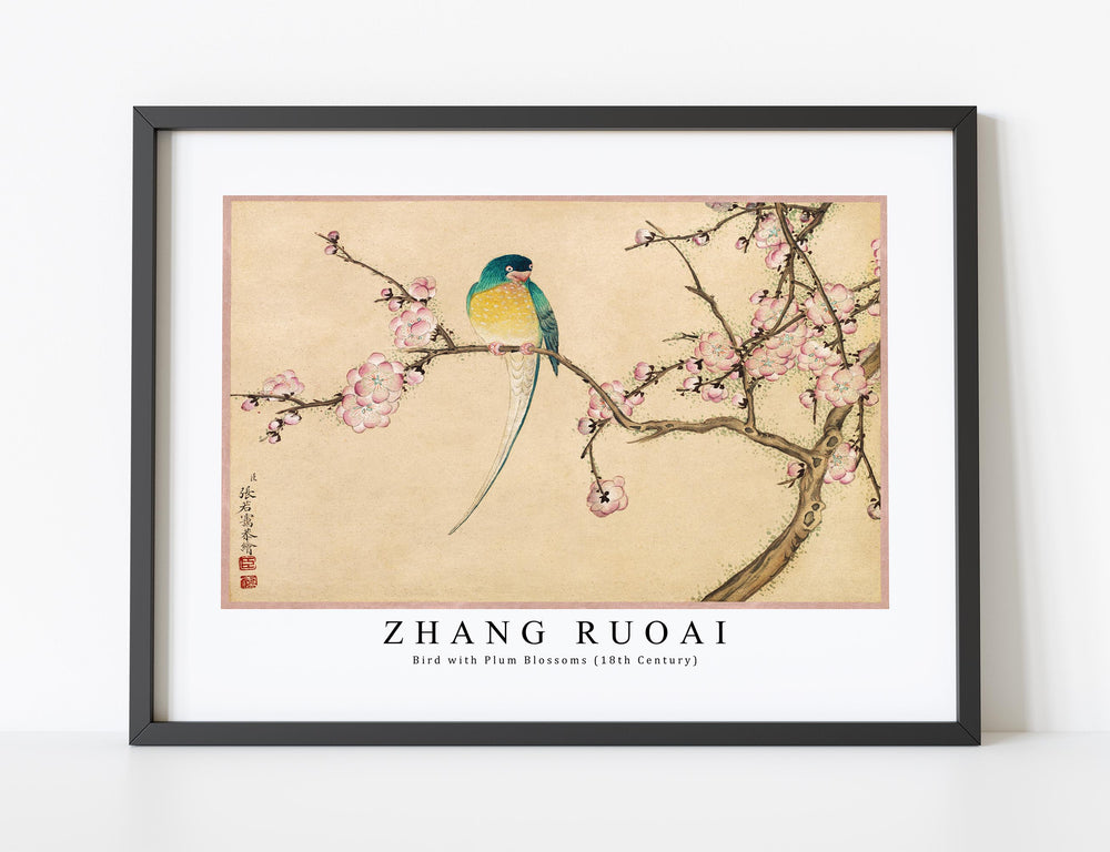 Zhang Ruoai - Bird with Plum Blossoms (18th Century)