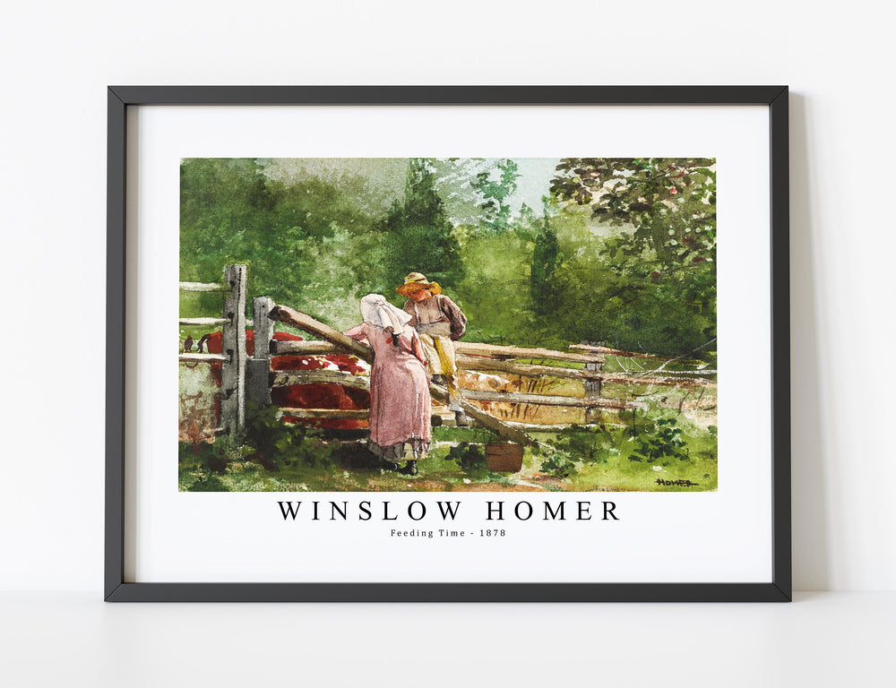 winslow homer - Feeding Time-1878