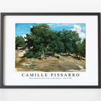 Camille Pissarro - Fontainebleau Oak Trees at Bas-Bréau 1832-1833