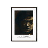 Jan Toorop - Self–portrait of the painter Jan Toorop (1880)