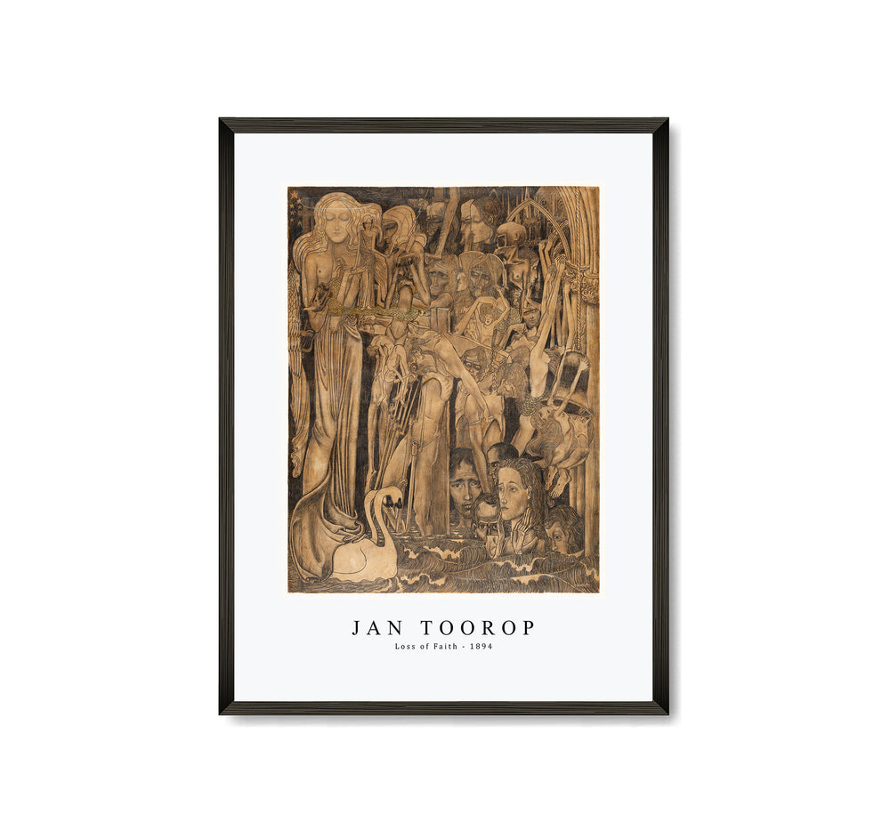 Jan Toorop - Loss of Faith (1894)