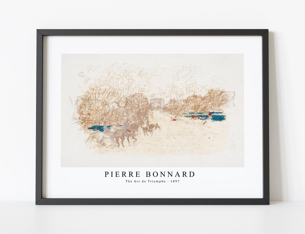 Pierre Bonnard - The Arc de Triomphe (1897)