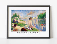 
              Georges Seurat - Final Study for “Bathers at Asnières” 1883
            