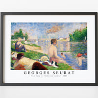 Georges Seurat - Final Study for “Bathers at Asnières” 1883