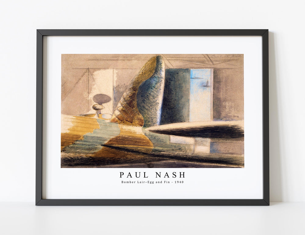 Paul Nash - Bomber Lair–Egg and Fin (1940)