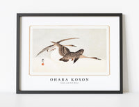 
              Ohara Koson - Geese and Full Moon by Ohara Koson (1877–1945)
            