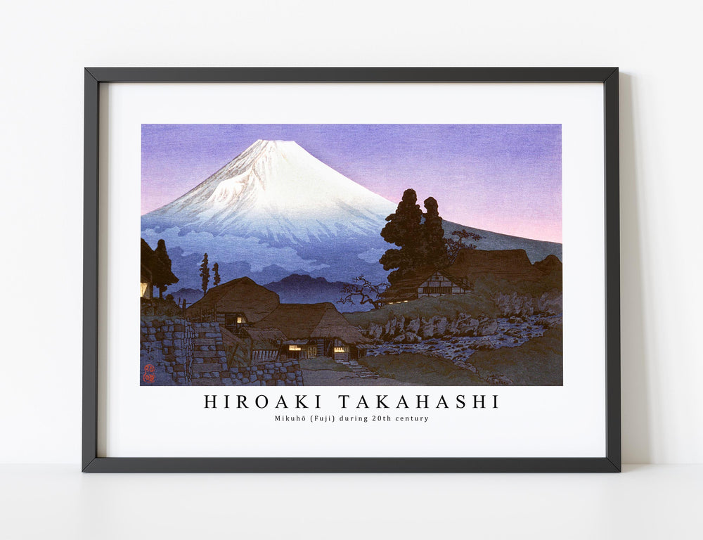 Hiroaki Takahashi - Mikuhō (Fuji) during 20th century