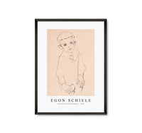
              Egon Schiele - Portrait of Herbert Rainer 1910
            