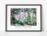 
              Paul Cezanne - Group of Bathers (Groupe de baigneurs) 1892-1894
            