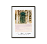 
              John Singer Sargent - Green Door, Santa Maria della Salute (ca. 1904)
            
