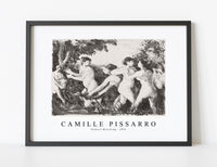 
              Camille Pissarro - Bathers Wrestling 1896
            
