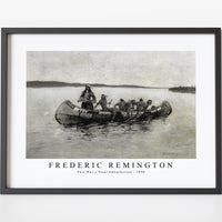 Frederic Remington - This Was a Fatal Embarkation-1898