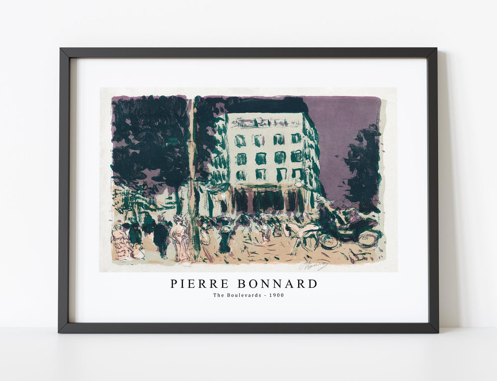 Pierre Bonnard - The Boulevards (1900)