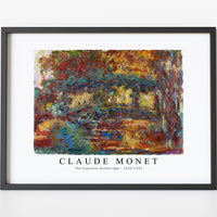 Claude Monet - The Japanese Footbridge 1920-1922