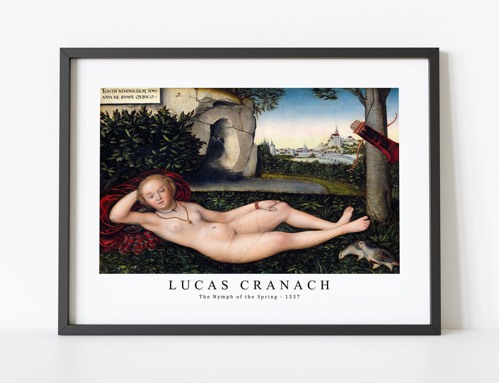 Lucas Cranach - The Nymph of the Spring (after 1537)