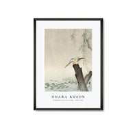 
              Ohara Koson - Kingfisher on a tree stump (1900-1936) by Ohara Koson (1877-1945)
            