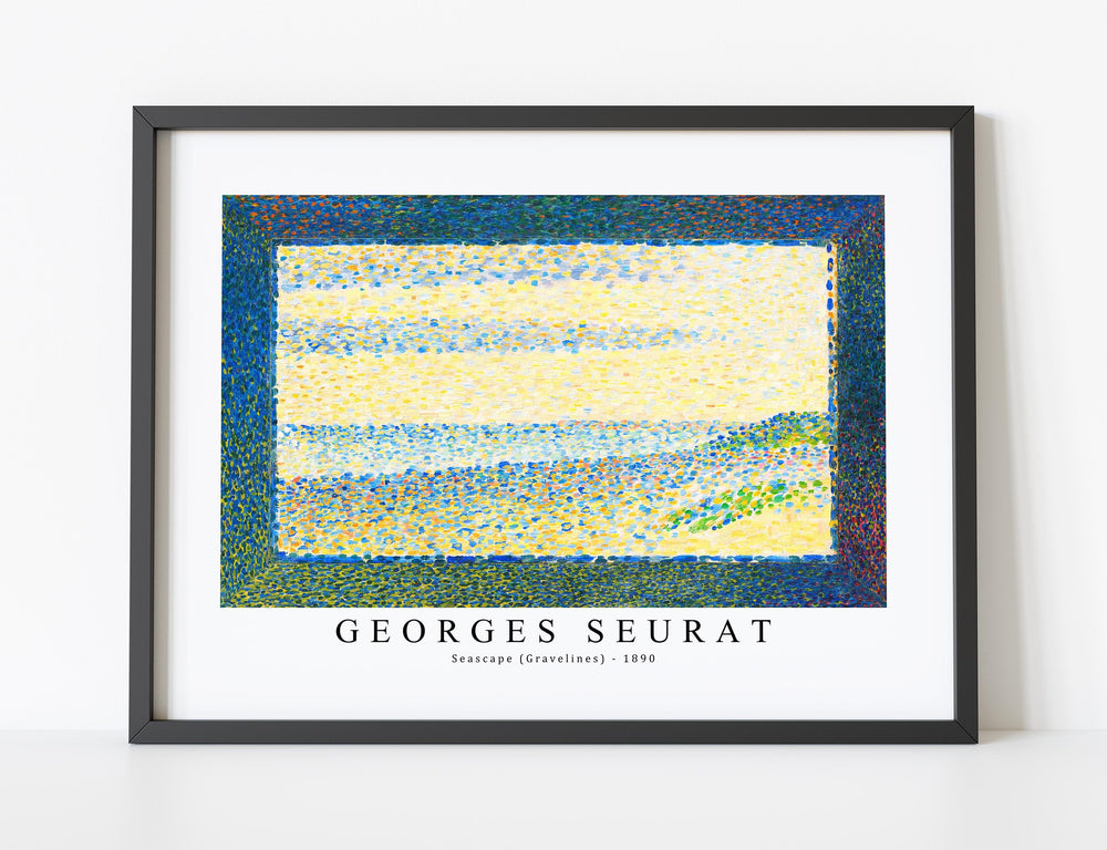 Georges Seurat - Seascape (Gravelines) 1890