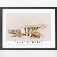 David Roberts - Lateral view of the temple called the Typhonaeum at Dendera (Dandara)-1796-1864