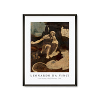 Leonardo Da Vinci - Saint Jerome in the Wilderness 1480