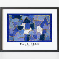 Paul Klee - Blue night 1937