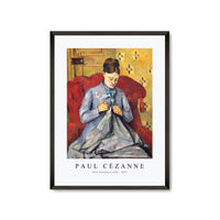 Paul Cezanne - Paul Cézanne's wife 1877