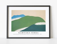 
              Kamisaka Sekka - Green mountains from Momoyogusa–Flowers of a Hundred Generations (1909)
            