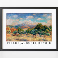 Pierre Auguste Renoir - Mount of Sainte-Victoire 1888-1889